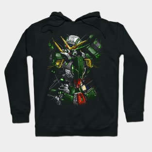 Gundam dynames scribble Hoodie